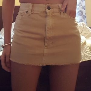 NWOT Free People Beat of the Music Mini Skirt